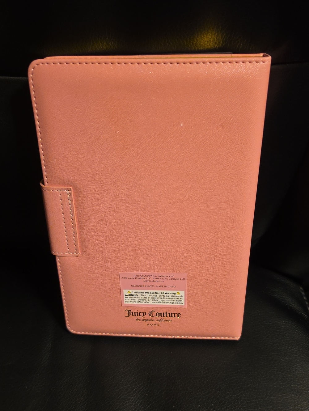 Juicy Couture Pink Journal with Gold Crown Pen - Picture 5 of 5
